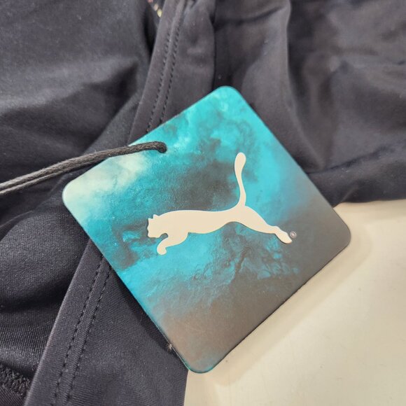 Puma Black One Piece Swimsuit Size Medium NWT - Picture 7 of 10